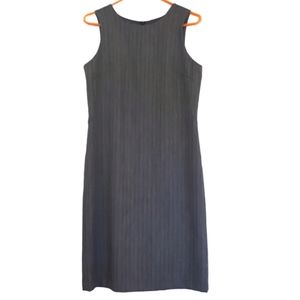 Harve Benard Grey Wool Sheath Dress